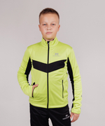 Куртка NORDSKI Jr.Base Lime/Black, разминочная, юниорская, NSJ812180