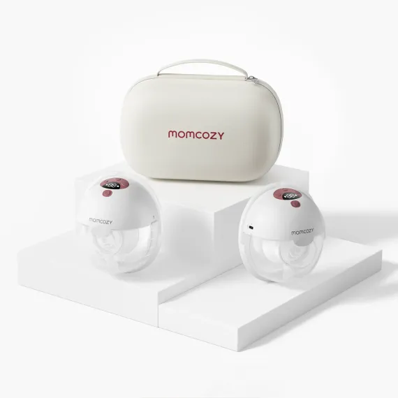 Молокоотсос электрический Momcozy M5 Cozy Red (2 шт)