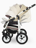 Коляска BARI  (BartPlast) 03 коричневый-бежевый