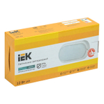 Светильник LED ДПО 4011 8Вт IP54 4000K овал белый IEK