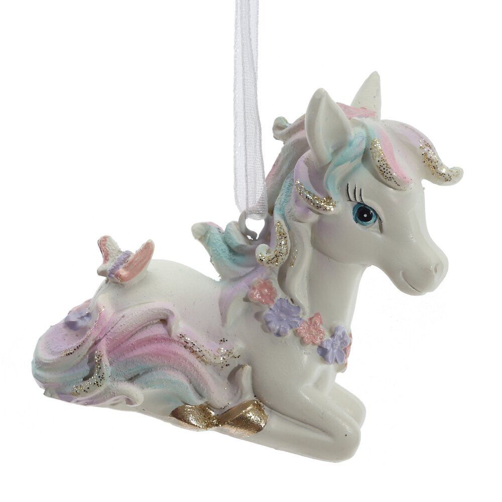 GAEM Фигурка декоративная подвесная "Лошадка", L7 W2,5 H6 см, 2в.