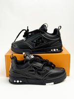 Кроссовки Louis Vuitton Skate Sneaker #B119 (черн.)
