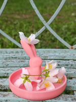 Подставка-органайзер для хранения колец и украшений "Зайчик"