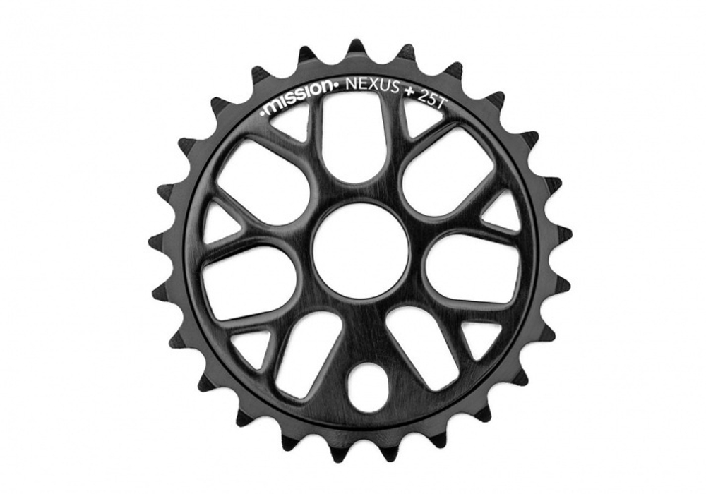 BMX Звезда Mission Nexus (25T (черный) арт: MN8000-25BLK)