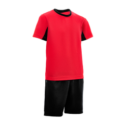 Форма футб. игровая TORRES Classic Junior, FJ-1011-042-158, рост 158 см, полиэстер, красно-черный