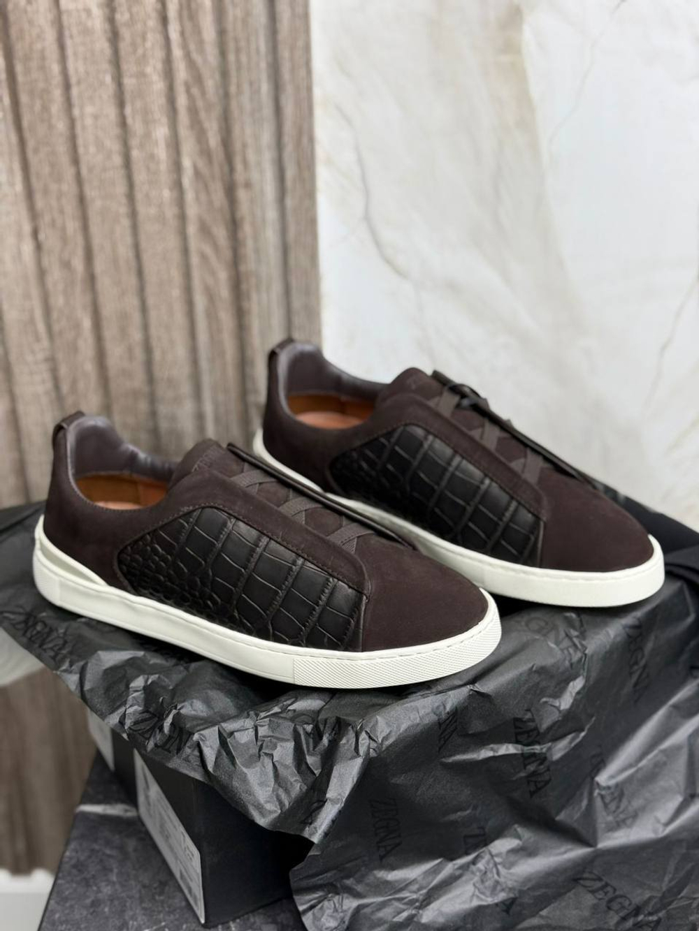 Кеды Zegna