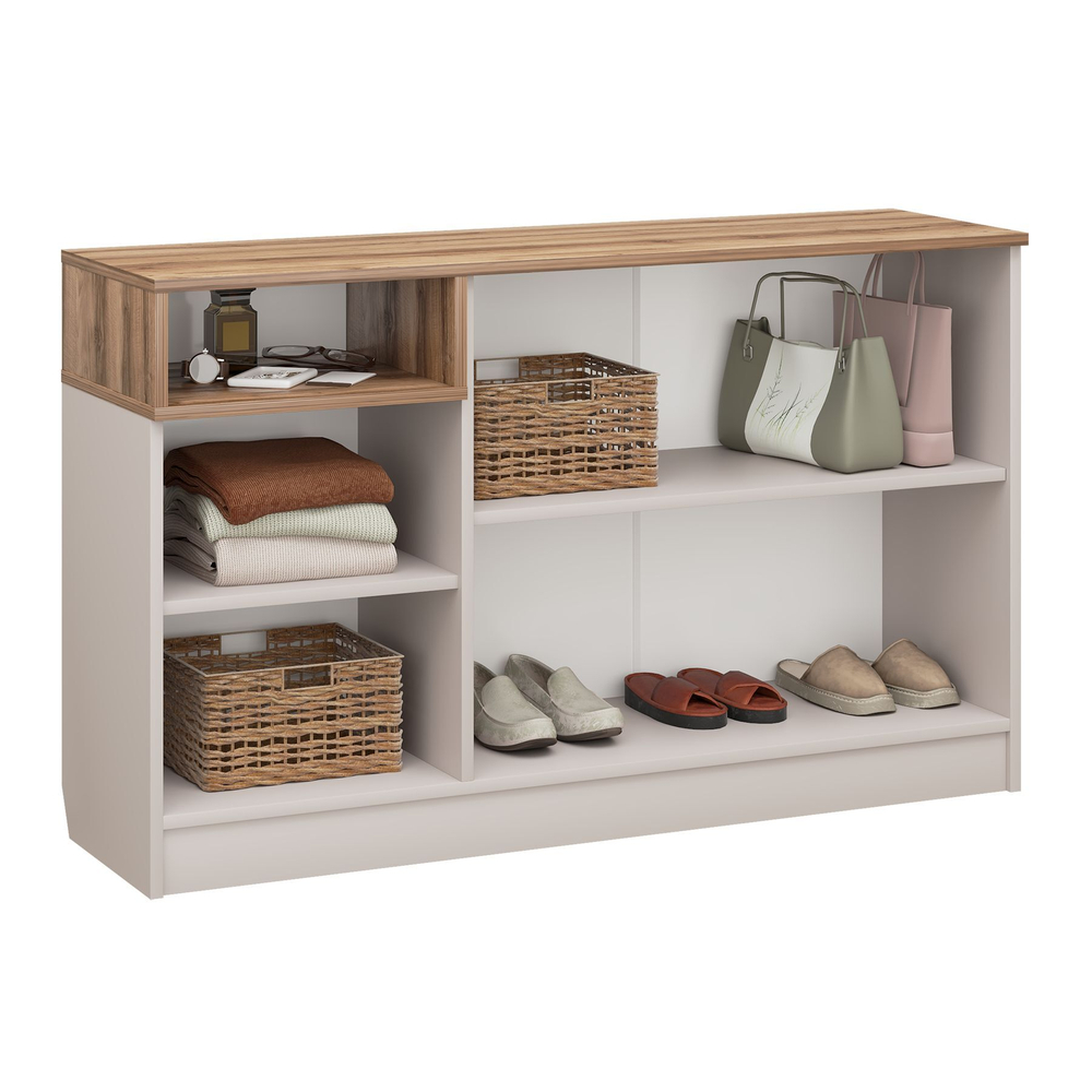 Комод для одежды с полками Кашемир/Авелано Чарли 120х35х73 см