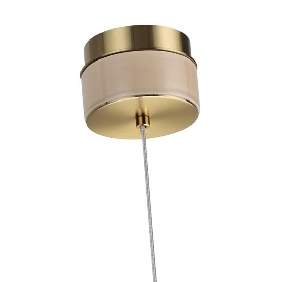 5453/6L L-VISION ODL_EX26 011 светлая бронза/бежевый/металл/керамика/акрил Подвес LED 6W 3000K LULU