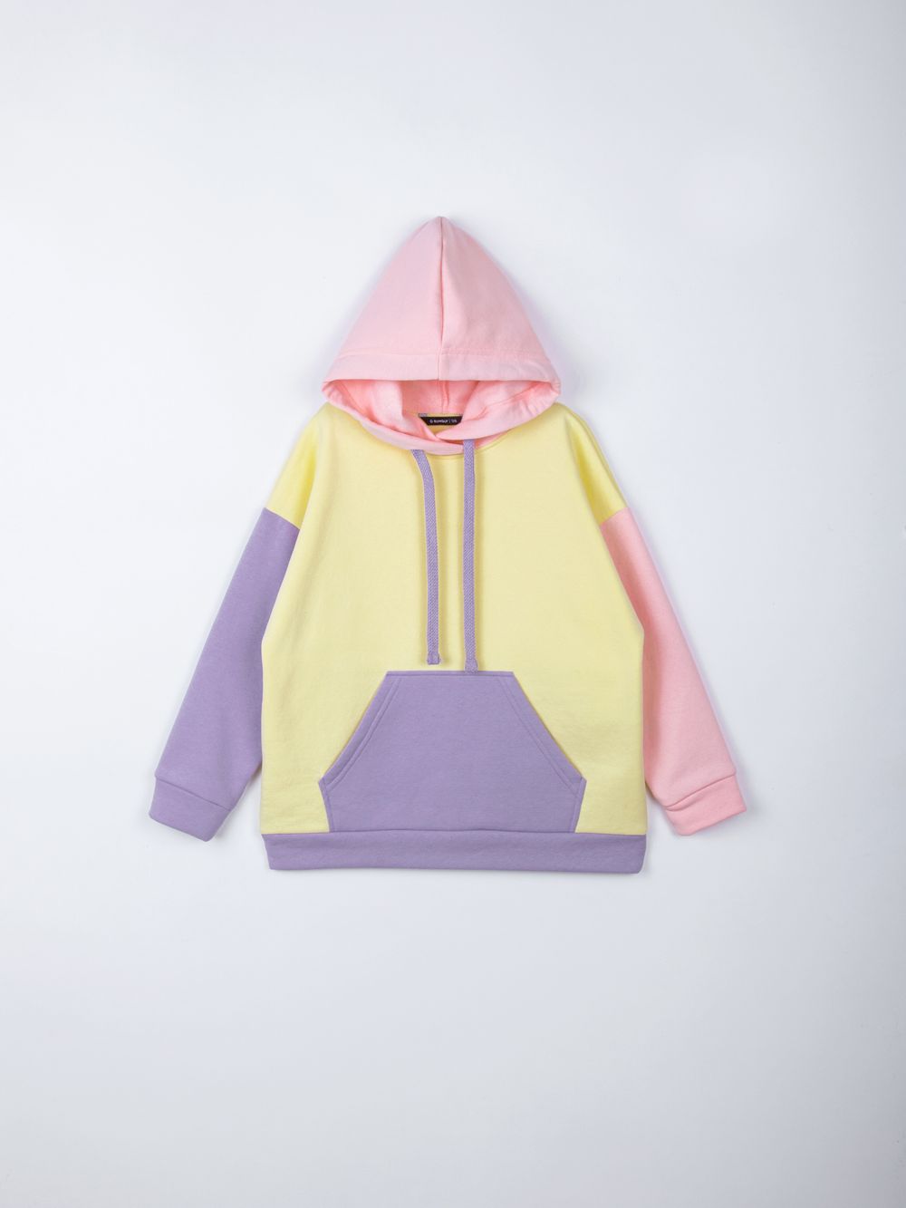 Худи Колор блок "Нарцисс" утепленное 7+