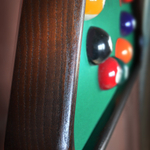 Часы Треугольник ясень/сукно (№3,Euro Pro 50 ш1.98м Yellow green)