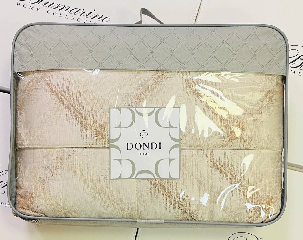 Покрывало 270х270 Dondi Gordon светло-бежевое