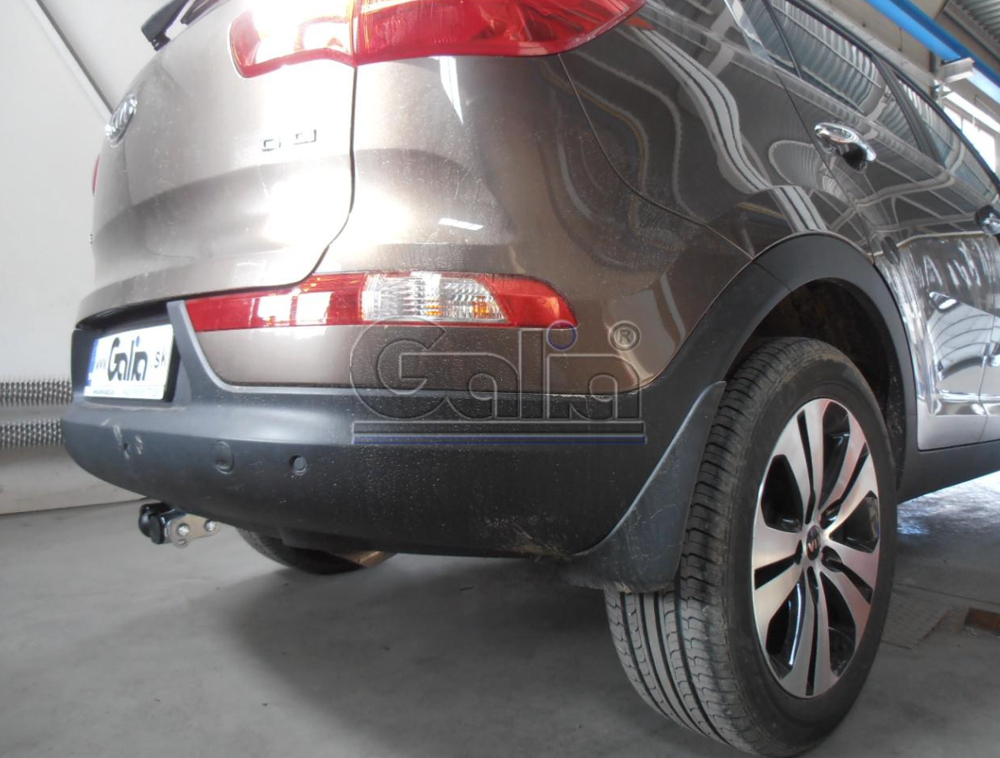 Фаркоп оцинкованный Galia H083C для Hyundai ix35 2010-2015, Kia Sportage 2010-2015(паспорт и сертификат в комплекте)(без электрики)