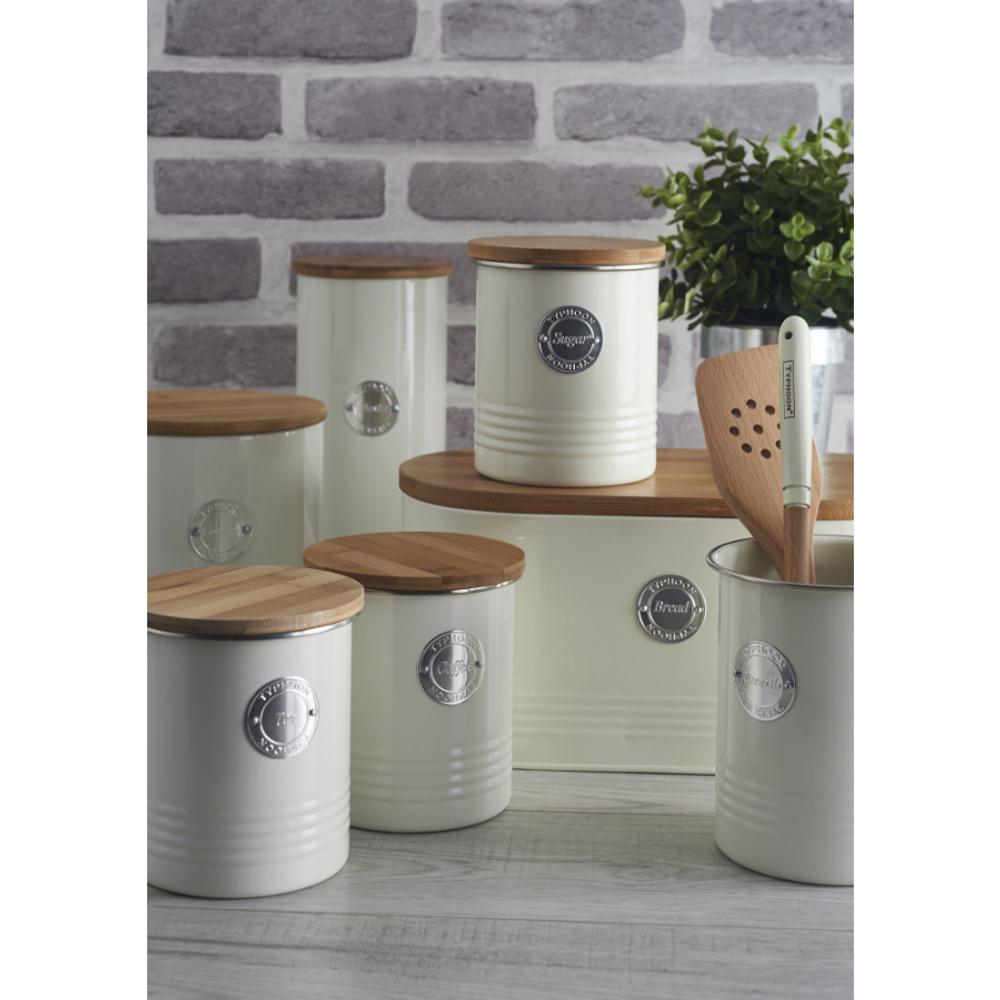 Хлебница living кремовая