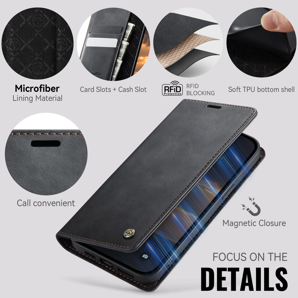 Чехол-книжка CaseMe RFiD iPhone 11 Pro Max