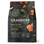 Сухой корм GRANDORF FRESH для собак мелких пород Свежее филе лосося с бататом