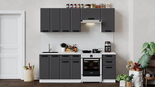 Кухонный гарнитур «Тиана» длиной 220 см