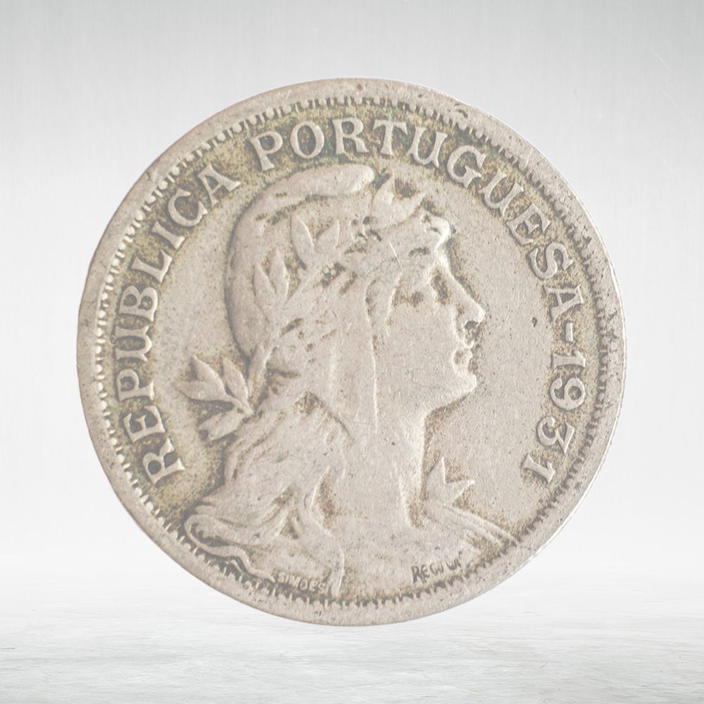 Portugal, 50 Centavos, 1931, VF
