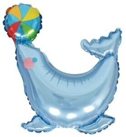 Шар "Морской котик с мячом" (цвет на выбор)