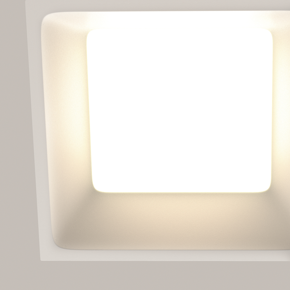 Встраиваемый светодиодный светильник Maytoni Okno DL056-12W3-4-6K-W