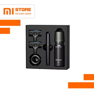 Набор Xiaomi пена, подставка, бритвенный станок Lemon H303-5