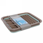 Сушилка для посуды пластиковая «DANNY HOME» 36*30,5см кофейная