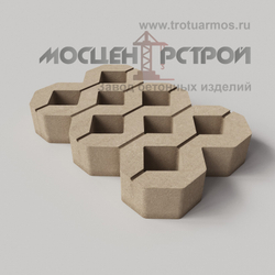 Газонная решетка ФЭМ-27 600х400х100