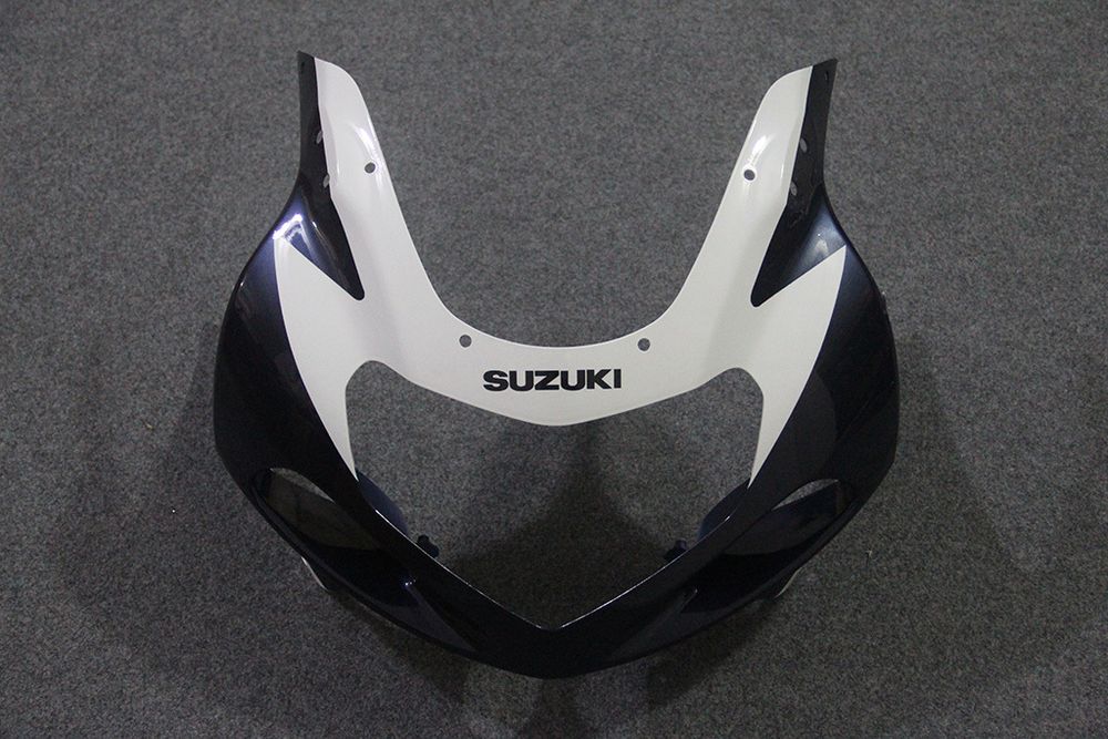 Комплект пластика для мотоцикла Suzuki GSX-R600/750 01-03 Сине-Белый