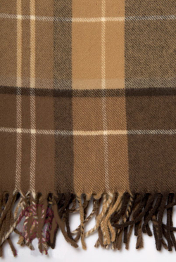 Плед-покрывало 130х170 Luxberry Vandyck коричневый