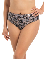 Черные плавки с принтом (Размер: 5X) (Цвет: черный)