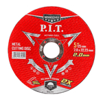 Диск отрезной по металлу P.I.T. 125x22,2x2,0 мм, (ACTW01-1253)