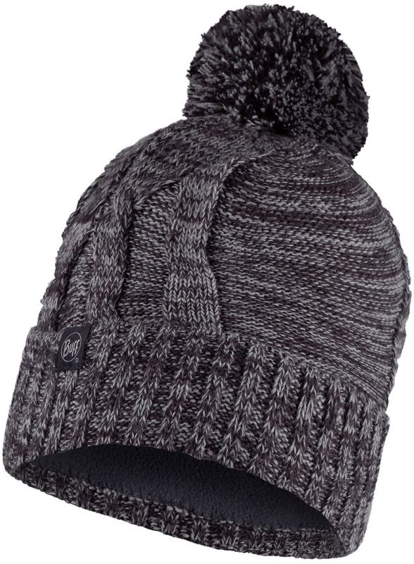 Шапка вязаная с флисом Buff Hat Knitted Polar Blein Grey Фото 2
