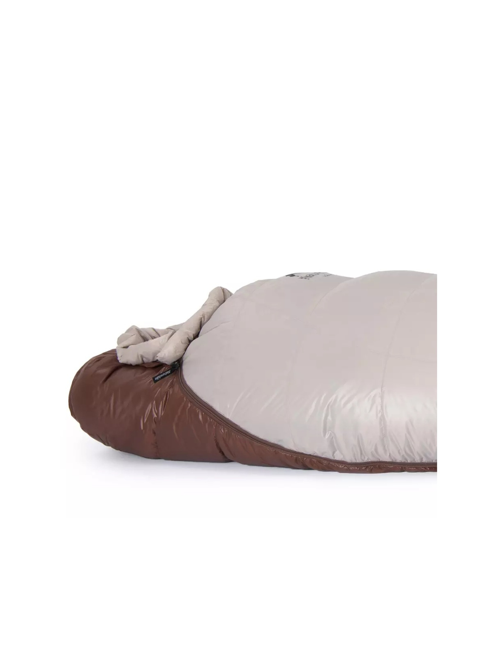 Мешок спальный Naturehike SnowBird, 205х80 см, L (980G), (правый) (ТК: -7C), серый/коричневый