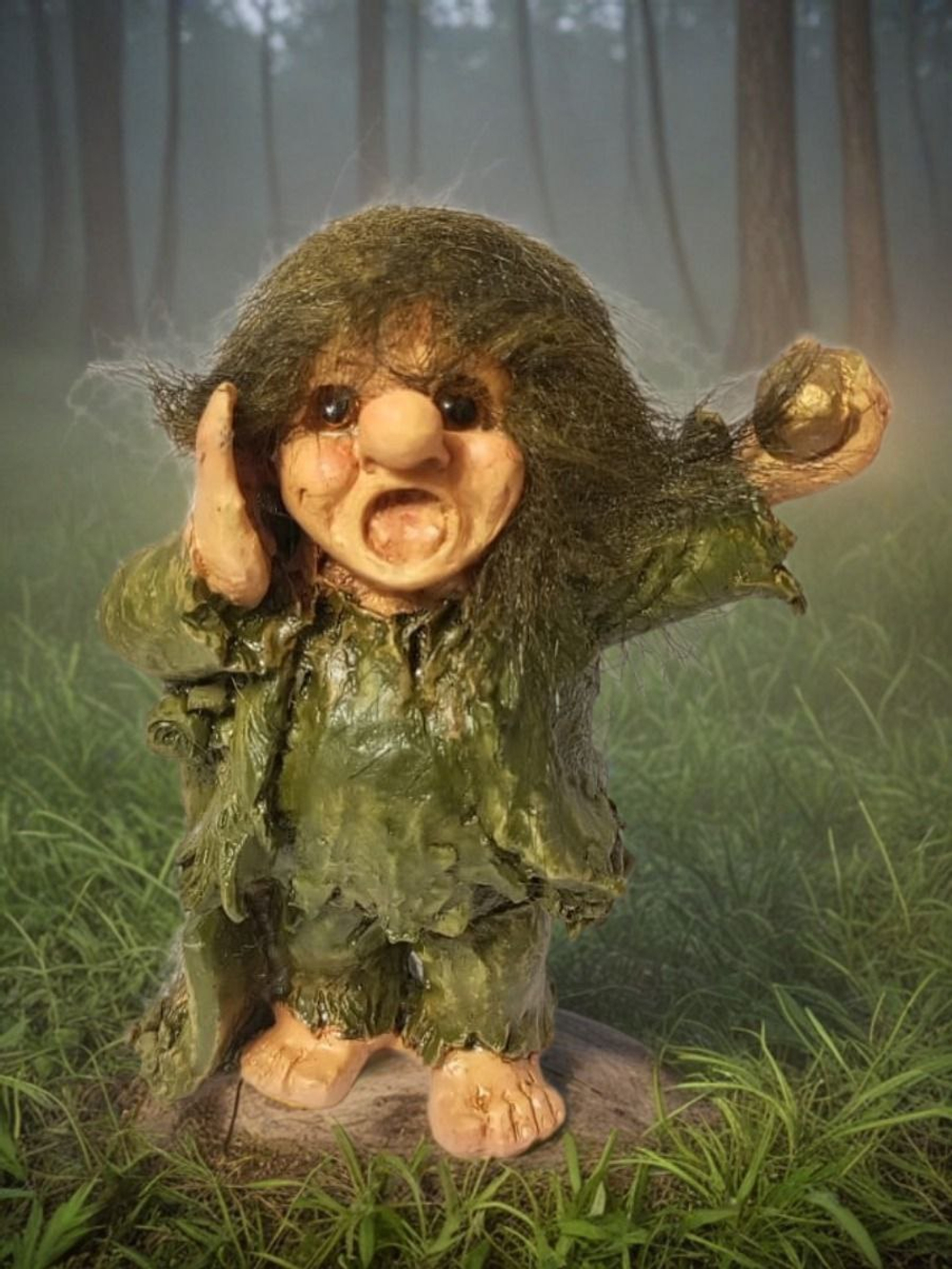 Статуэтка норвежский тролль