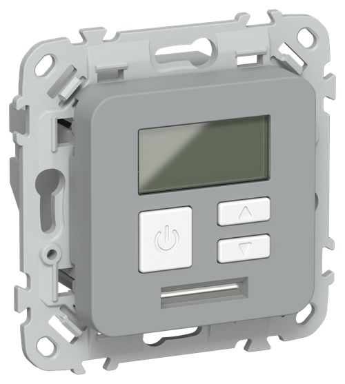 FLITE Термостат электронный с дисплеем 16А Т-ФлС серый IEK