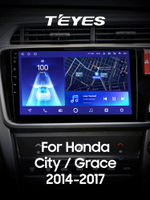 Teyes CC2 Plus 10,2" для Honda City, Grace 1  2014-2017 (прав)