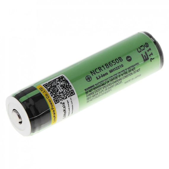 Аккумулятор Li-Ion LiitoKala NCR 18650 B Li-ion 3.7В 3400mAh