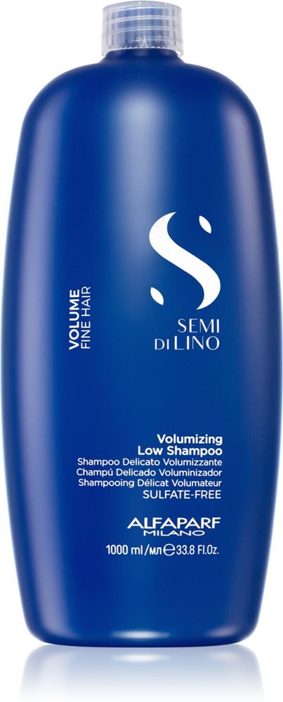 Alfaparf Milano Semi Di Lino Volumizing - Шампунь для придания объема тонким и тонким волосам /   1000  ml  / GTIN 8022297104379