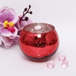 Подсвечник «Fairy» 10*8,5см цвет красный