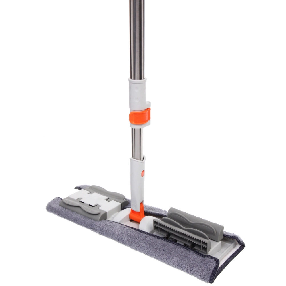 Швабра Gray с двумя насадками из микрофибры 37*12*120