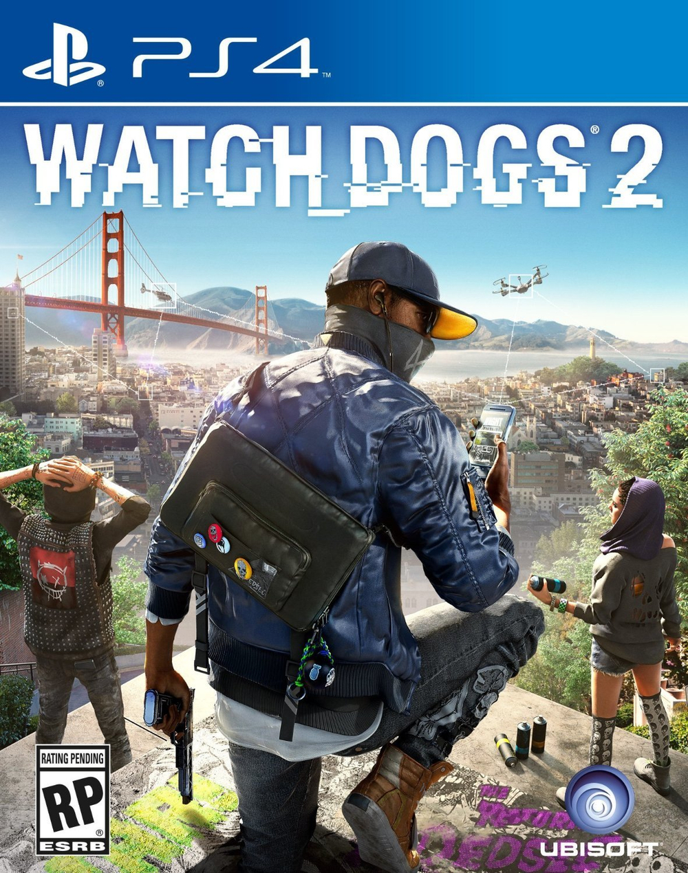 Watch Dogs 2 (диск для PS4, полностью на русском языке)
