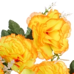 Искусственные цветы «Цветочная мелодия» Гвоздики 50см 10 цветков желтые