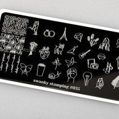 Пластина Swanky Stamping №35