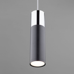 LED светильник подвесной в стиле лофт 50135/1 LED хром/черный