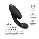 Бесконтактный клиторальный стимулятор Womanizer Duo 2 черный