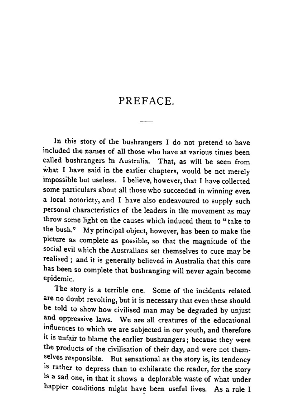 The Story of the Australian Bush-Rangers | George Boxall