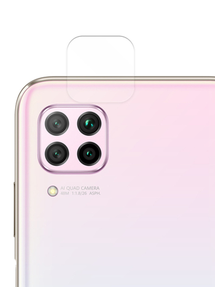 Стекло на камеру ROSCO для Huawei P40 lite оптом (арт. HW-P40L-CLEAR-CAM-GLASS)