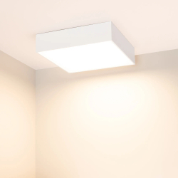 Светильник SP-QUADRO-S250x250-25W Warm3000 (WH, 120 deg, 230V) (Arlight, IP40 Металл, 3 года) 034787