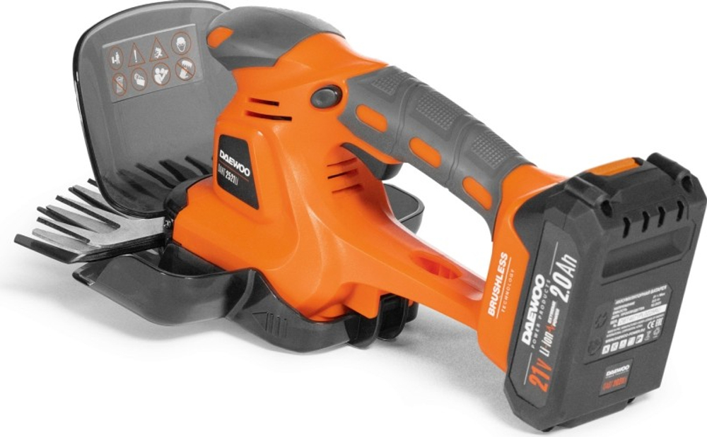 Ножницы-кусторез аккумуляторные DAEWOO DAHT 2521Li SET с акб и зу