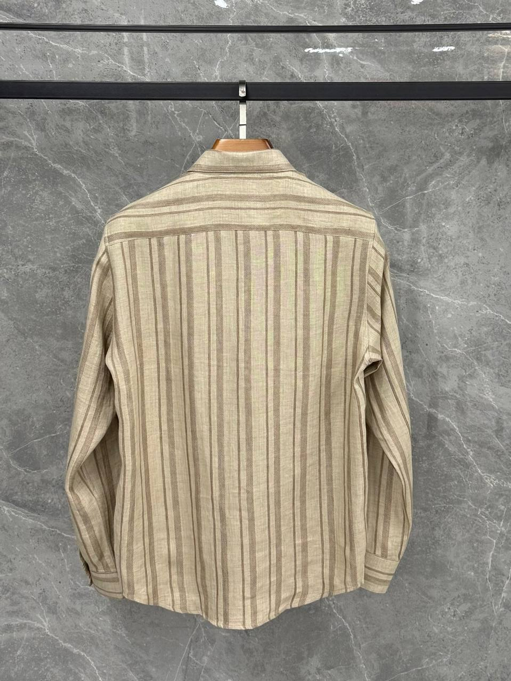 Льняная рубашка Brunello Cucinelli