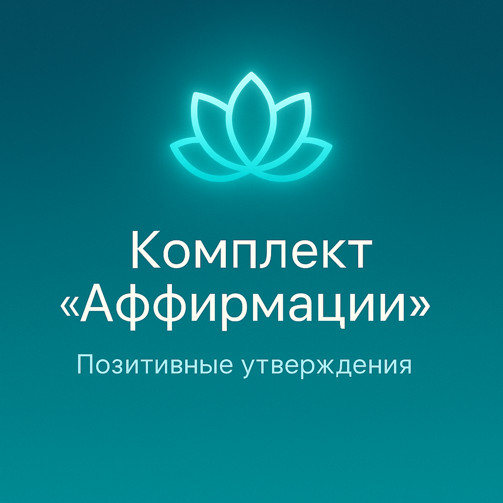 Комплект "Аффирмации"